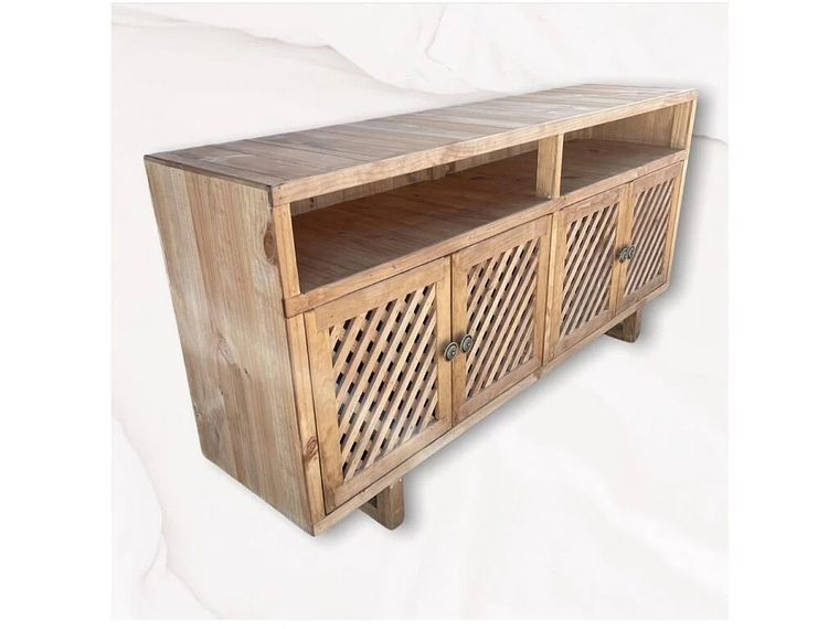 BUFFET TAIKKEE MADERA PINO ROBLE RÚSTICO TRILLAJE 4