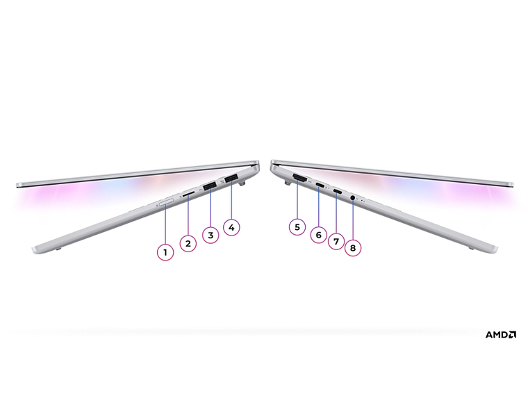 NOTEBOOK IDEAPAD SLIM 5 10MA GEN AMD RYZEN 7 16GB RAM 512GB SSD 15' WUXGA 3