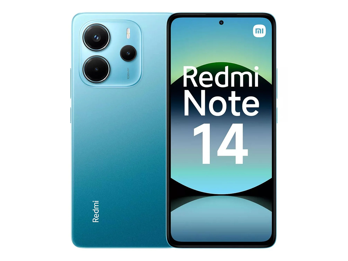 CELULAR XIAOMI REDMI NOTE 14 8GB 256GB OCEAN BLUE 3