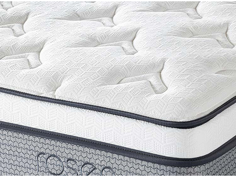 JUEGO DE DORMITORIO ROSEN CAMA EUROPEA INDIE 1.5 PLAZAS + SET MAURICE 7