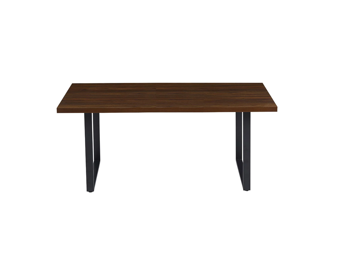 MESA PANDALINO RECTANGULAR SÓLIDA ÁMBAR 140X90 CM OSCURA ESTILO INDUSTRIAL 2