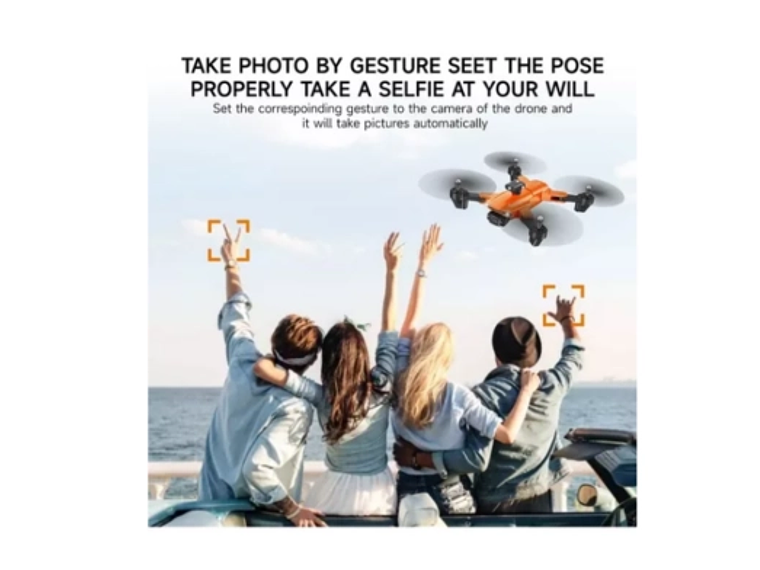 MINI DRONE DOBLE CÁMARA FULL HD WIFI 2,4 GHZ SENSOR GRAVEDA 3