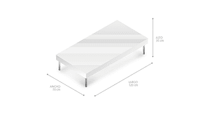 MESA DE CENTRO CLAVIJO DESIGN CLEAR HERRAJE