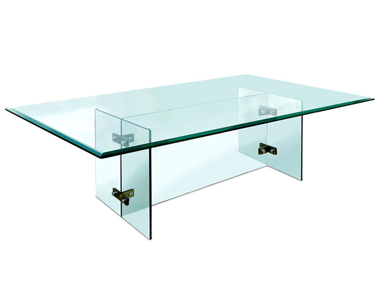 MESA DE CENTRO CLAVIJO DESIGN CLEAR HERRAJE 3