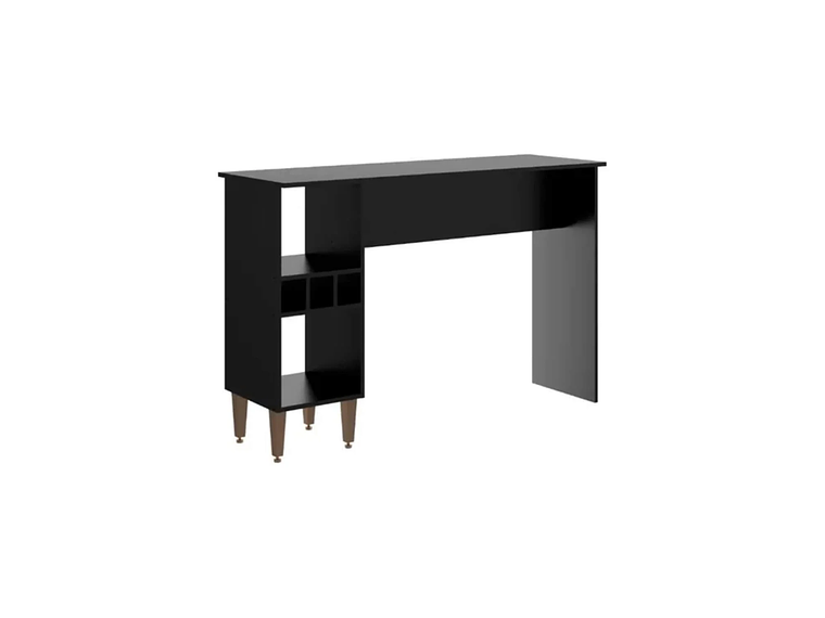 MESA COMEDOR IMPORTCLICK HOG.555 DIARIO 136X92X45 CM NEGRO MADERA 1