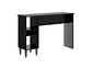 MESA COMEDOR IMPORTCLICK HOG.555 DIARIO 136X92X45 CM NEGRO MADERA - Miniatura 1