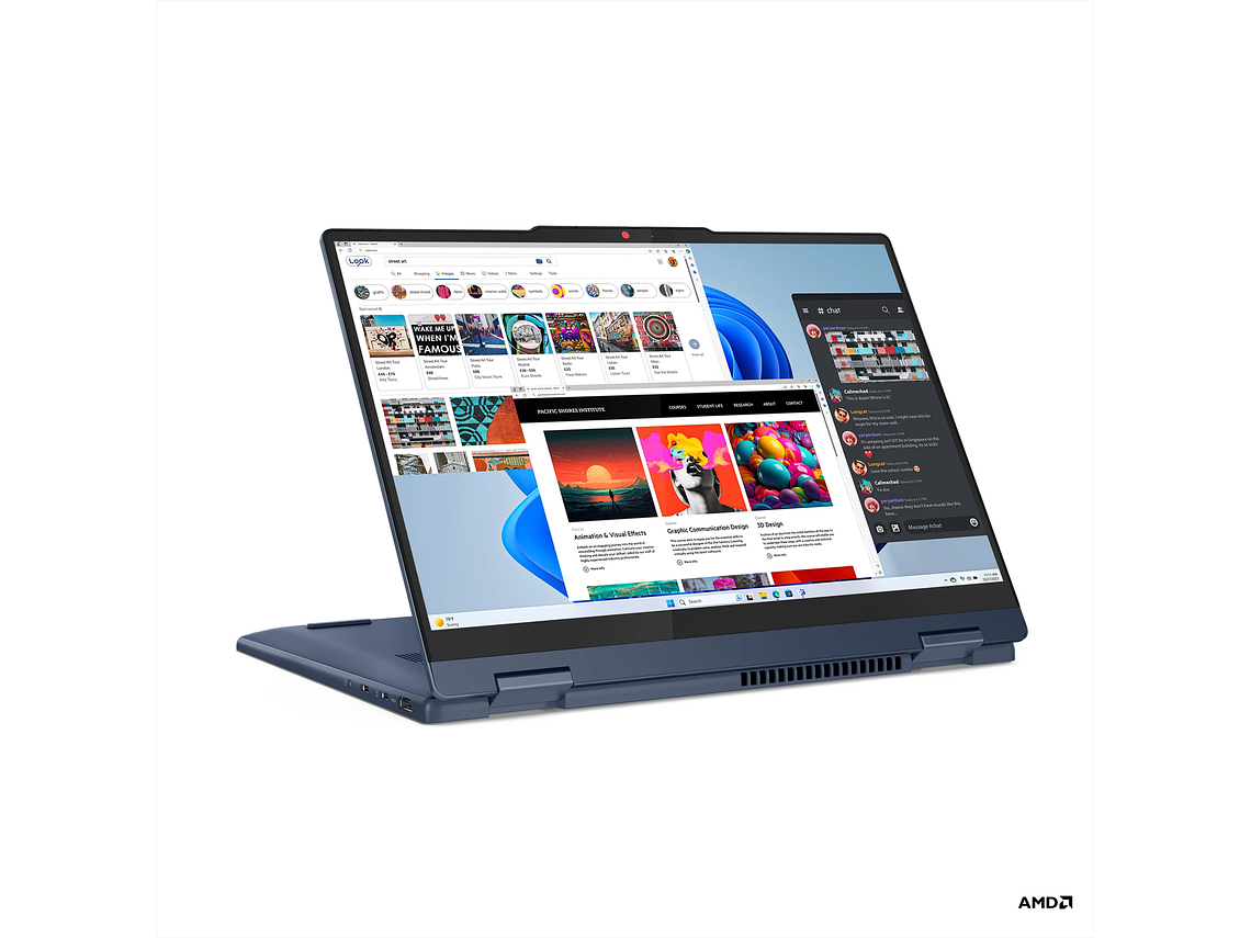 NOTEBOOK IDEAPAD 2 EN 1 GEN 10 AMD RYZEN™ AI 7 16GB RAM 512GB SSD 14' WUXGA + LAPIZ 8