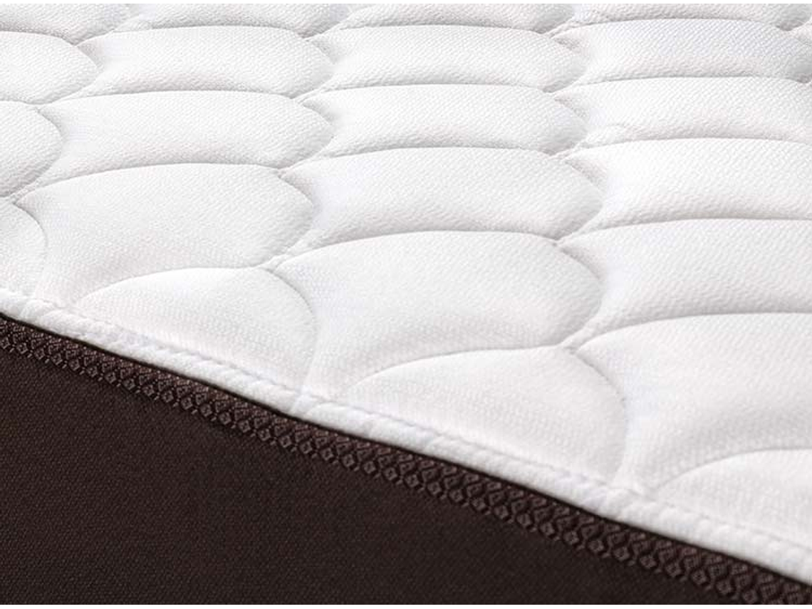 JUEGO DE DORMITORIO ROSEN CAMA DIVAN ERGO T 1.5 PLAZAS CAFÉ + RESPALDO RACHEL 7