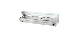 VITRINA PROCHEF CALOR BAÑO MARIA SOBREMESA 4 X GN 1/2