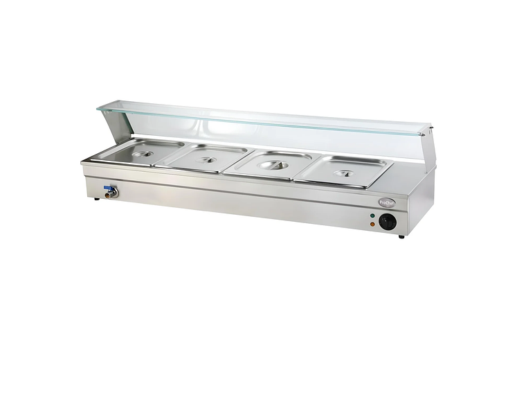 VITRINA PROCHEF CALOR BAÑO MARIA SOBREMESA 4 X GN 1/2 1