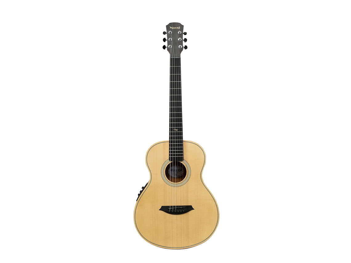 GUITARRA TRAVEL MAHORI NYLON MAHN-3601EQ + FUNDA 1
