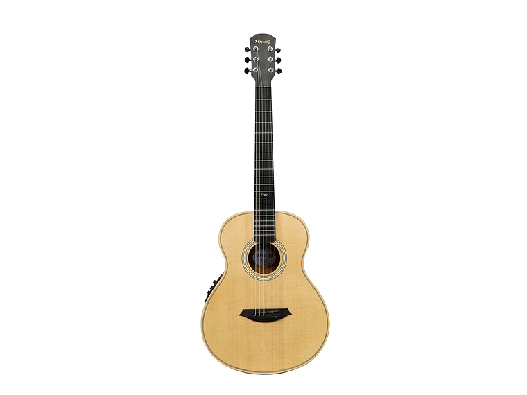 GUITARRA TRAVEL MAHORI NYLON MAHN-3601EQ + FUNDA 1