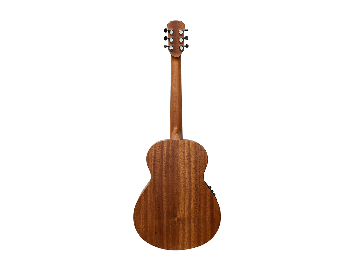 GUITARRA TRAVEL MAHORI NYLON MAHN-3601EQ + FUNDA 2