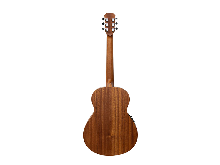 GUITARRA TRAVEL MAHORI NYLON MAHN-3601EQ + FUNDA 2