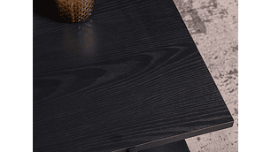 MESA DE CENTRO LONDRA PALERMO METAL NEGRO 115 X 60 CM