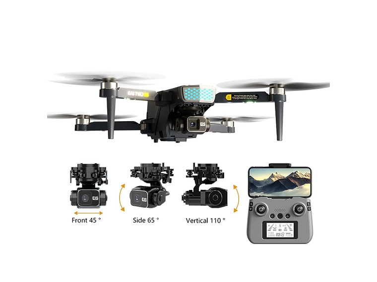 DRON GPS CÁMARA 4K WIFI 5G 1000M KAI TWO PRO 6
