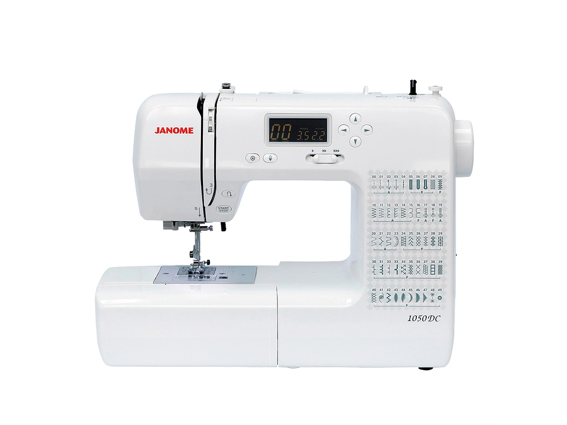 PACK JANOME MAQUINA DE COSER 1050DC + MAQUINA OVERLOCK 8002D 7