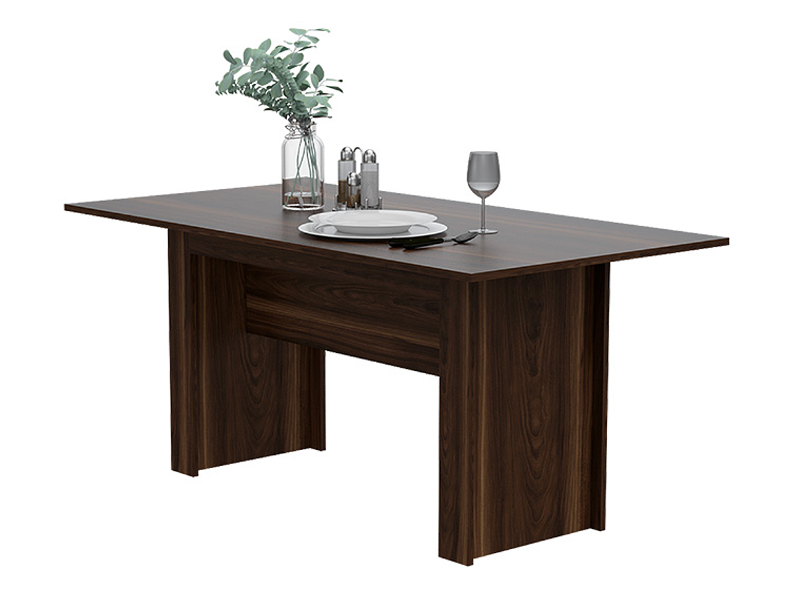 MESA DE COMEDOR TUHOME CLASSIC 160-HABANO MLH 4312 1