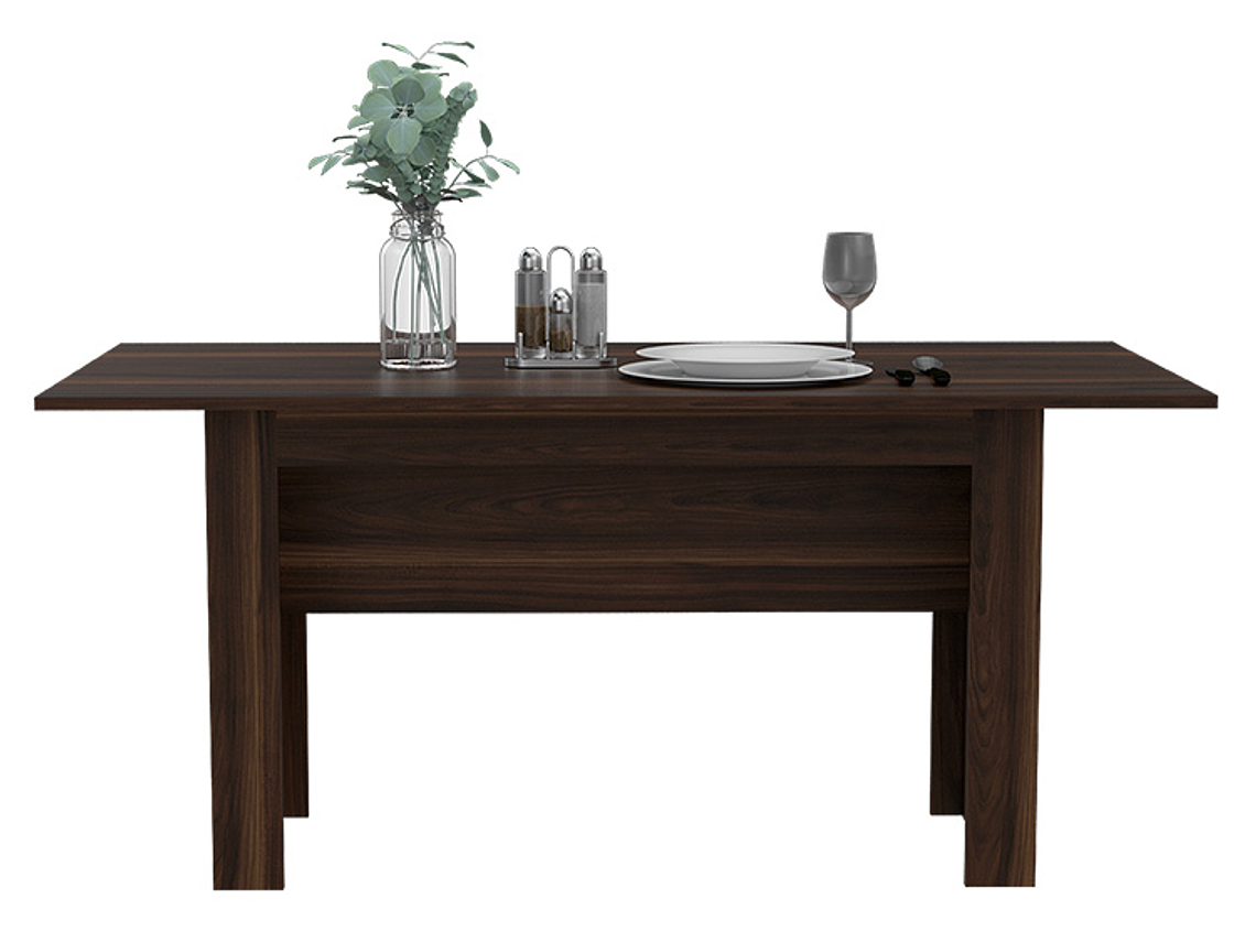 MESA DE COMEDOR TUHOME CLASSIC 160-HABANO MLH 4312 2