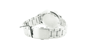 RELOJ DE PULSERA SEIKO SSB011 CRONOGRAFO ESFERA NEGRA 100M