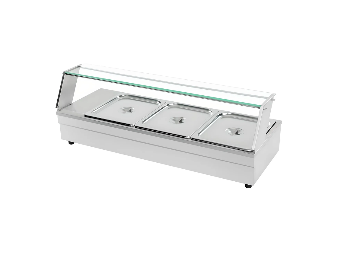 VITRINA PROCHEF CALOR BAÑO MARIA SOBREMESA 3 X GN 1/2PROCHEF 2