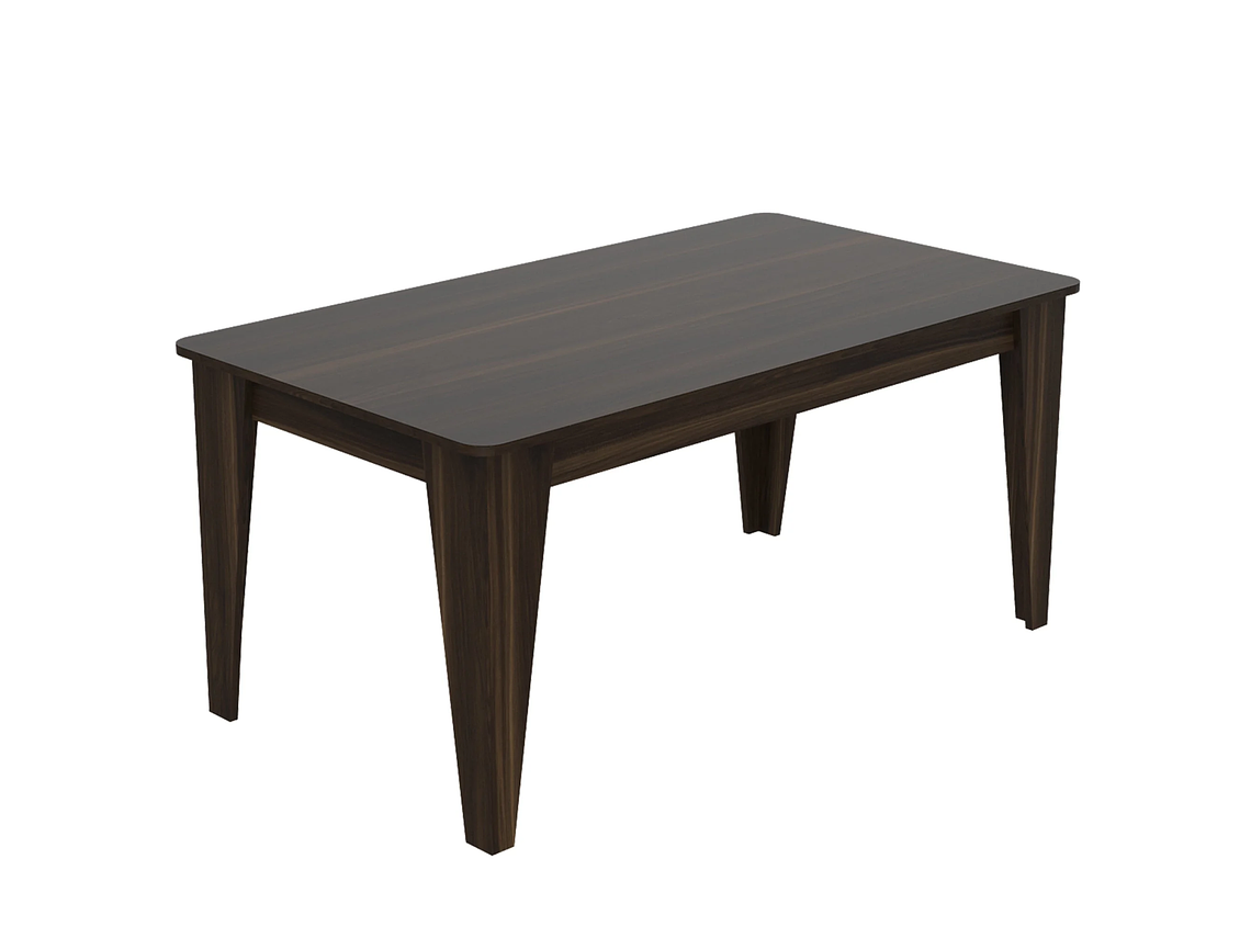 MESA DE COMEDOR 6 PUESTOS FM-007U CAFÉ OSCURO 2