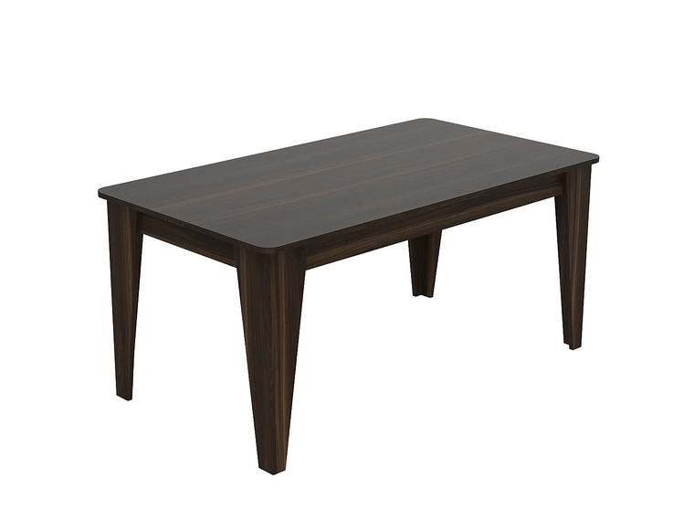 MESA DE COMEDOR 6 PUESTOS FM-007U CAFÉ OSCURO 2