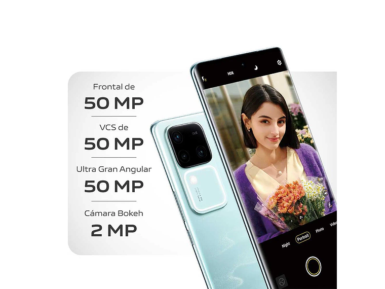 VIVO V30 5G 512GB 12GB RAM - AZUL OCEANO 7