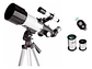 TELESCOPIO ASTRONÓMICO LENTE 70MM CON TRÍPODE - PS - Miniatura 3