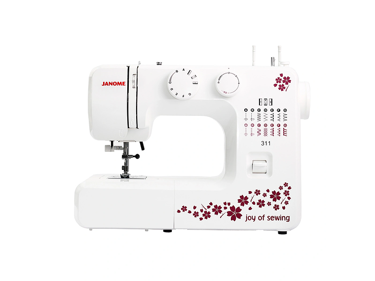 COMBO JANOME MAQUINA DE COSER 311 + OVERLOCK 8002D 1