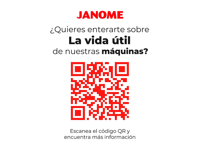 COMBO JANOME MAQUINA DE COSER 311 + OVERLOCK 8002D 4