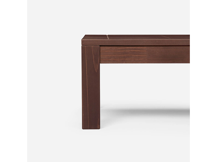 MESA CENTRO ROSEN NEW SAPELLY 110 X 70 CM MARRÓN 3