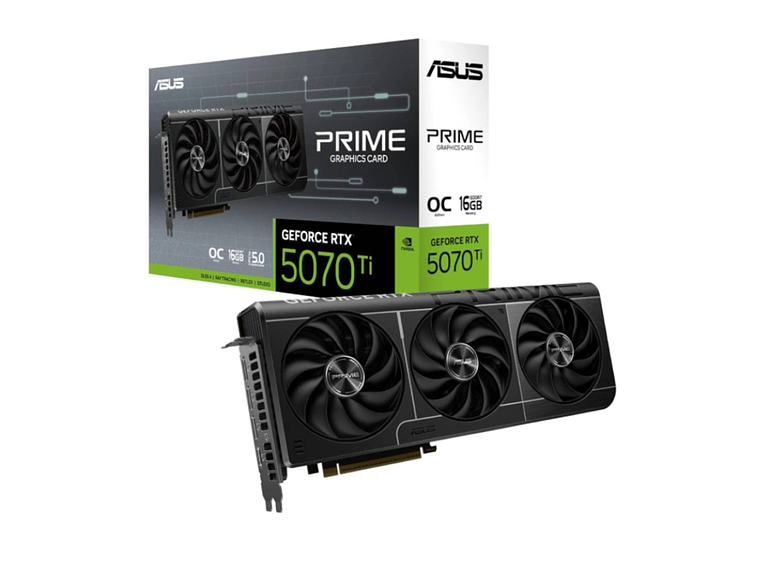 TARJETA DE VIDEO ASUS PRIME RTX 5070 TI 16GB GDDR7 OC 1