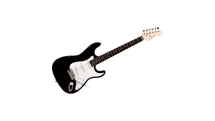 GUITARRA ELECTRICA EPIC NEGRA CON FUNDA