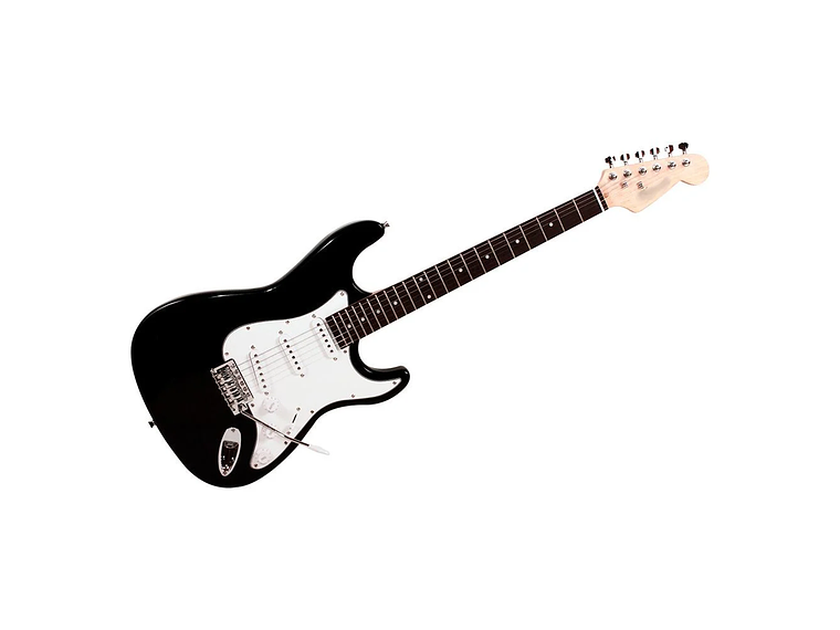 GUITARRA ELECTRICA EPIC NEGRA CON FUNDA 2