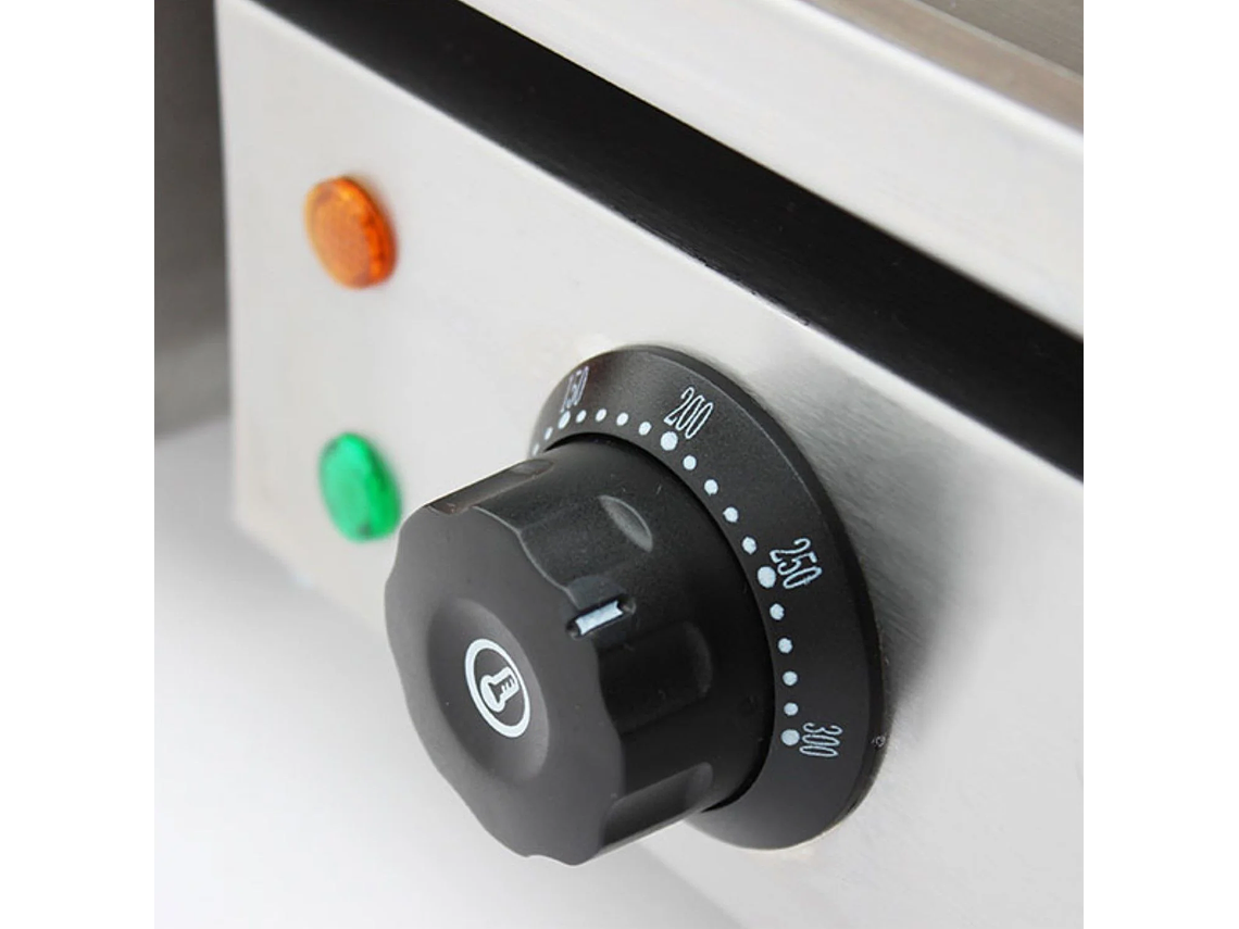 PLANCHA CHURRASQUERA PROCHEF EG820 73 X 50 CM ELECTRICA INOX 3