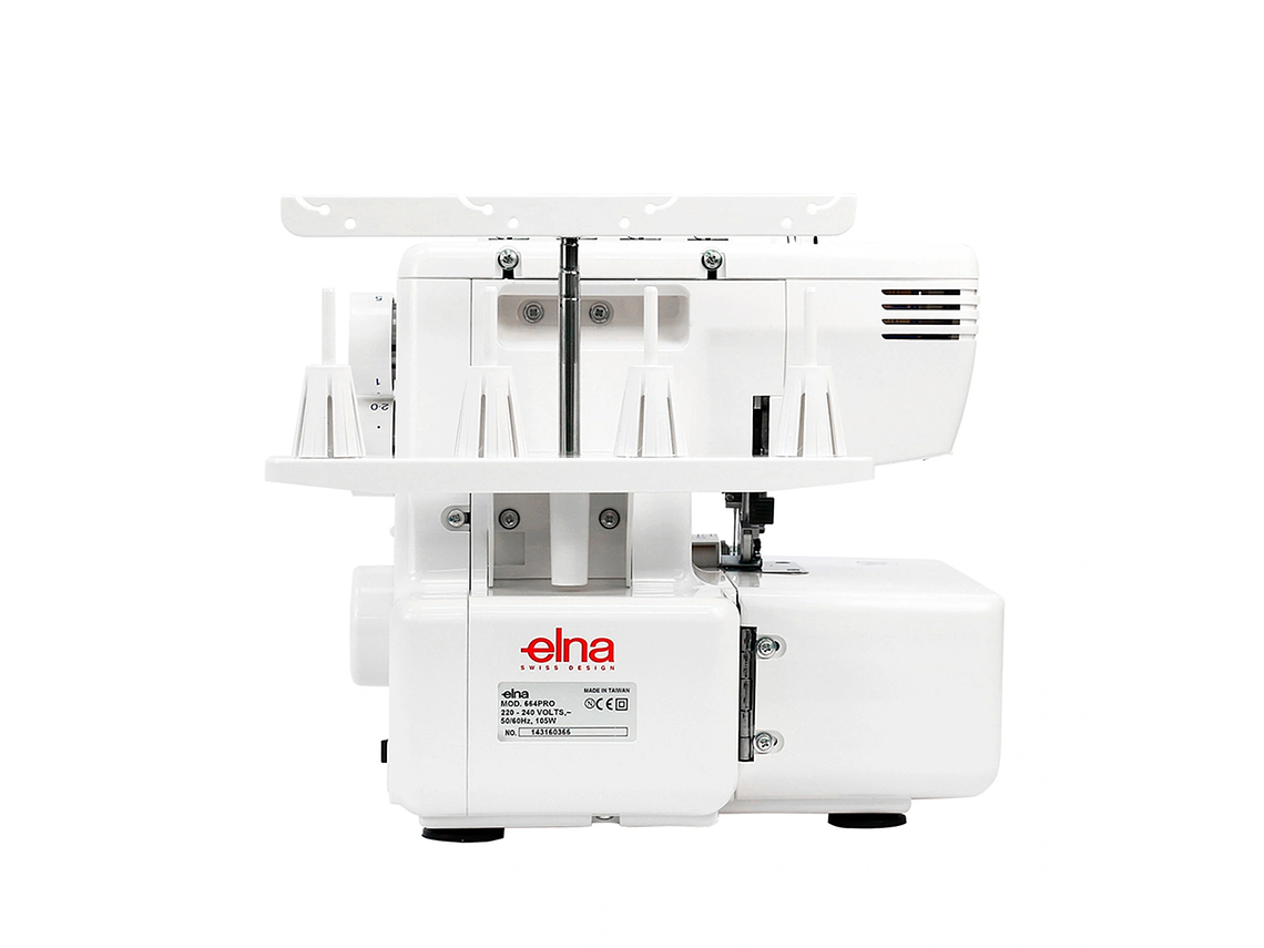MAQUINA OVERLOCK JANOME ELNA 664 PRO 5