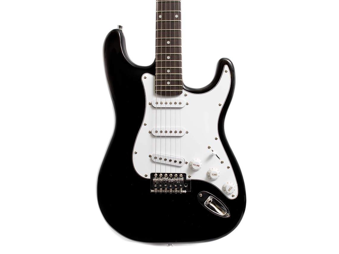GUITARRA ELÉCTRICA XGTR STRATOCASTER NEGRA ST111-BK 4