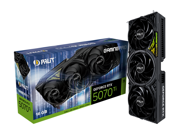 PALIT RTX 5070TI GAMINGPRO 16GB GDDR7 256BIT 3-DP HDMI 1