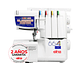 MAQUINA OVERLOCK JANOME ELNA 664 PRO - Miniatura 6