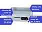 PLANCHA CHURRASQUERA PROCHEF EG820 73 X 50 CM ELECTRICA INOX - Miniatura 7