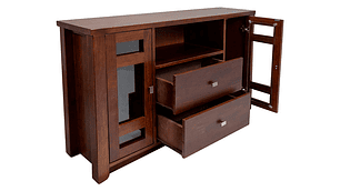 BUFFET DAGON MILÁN 13 PUERTAS 2 CAJONES CHOCOLATE