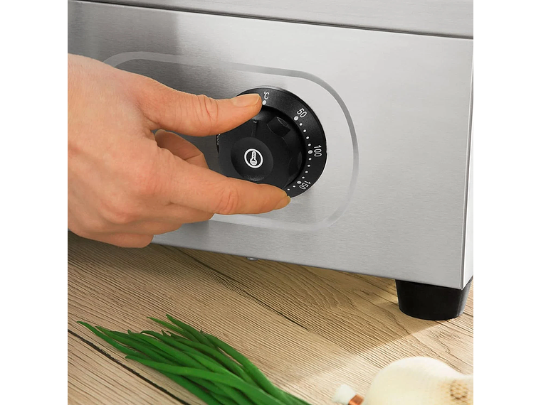 PLANCHA CHURRASQUERA PROCHEF EG820 73 X 50 CM ELECTRICA INOX 8