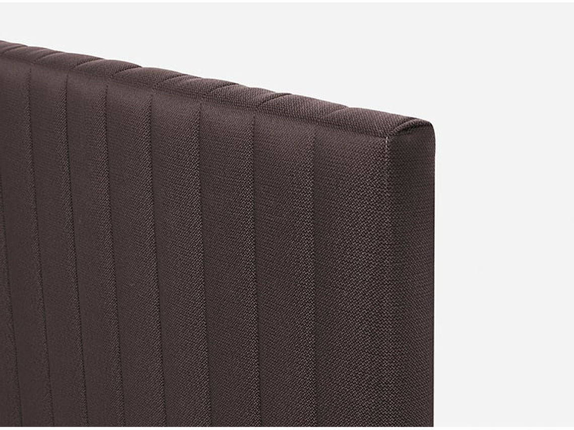 JUEGO DE DORMITORIO ROSEN CAMA EUROPEA NS4 PLUS 1.5 PLAZAS + SET LUCIO CHOCOLATE 4