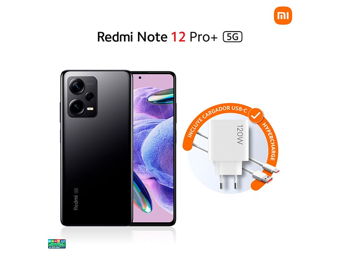 CELULAR XIAOMI REDMI NOTE 12 PRO+ 5G 256 GB 8 GB RAM 16MP 6.6
