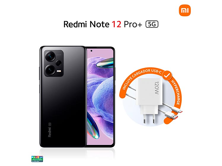 CELULAR XIAOMI REDMI NOTE 12 PRO+ 5G 256 GB 8 GB RAM 16MP 6.6
