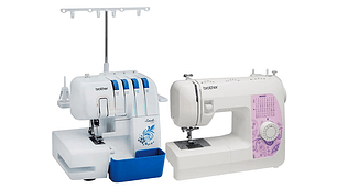 COMBO BROTHER OVERLOCK 3534 + MAQUINA DE COSER BM3850