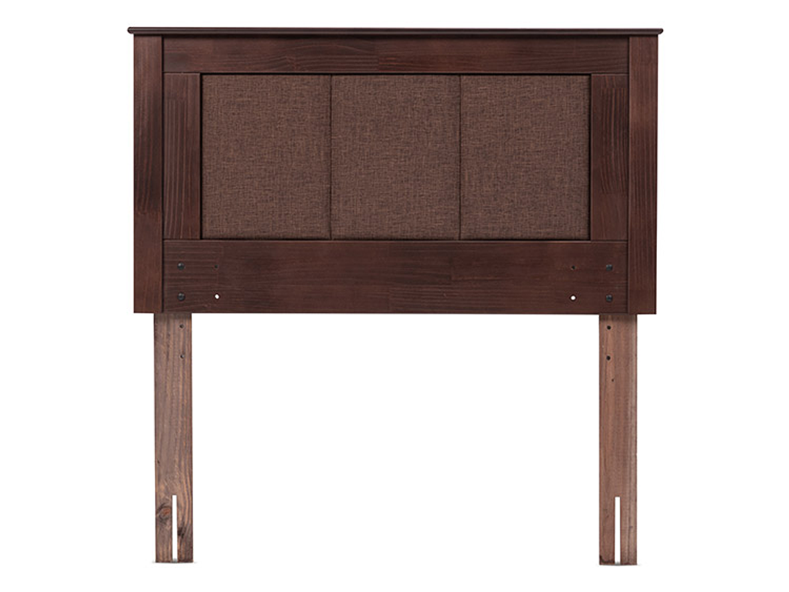 JUEGO DE DORMITORIO ROSEN CAMA EUROPEA INDIE 1.5 PLAZAS + SET RESPALDO RACHEL 3