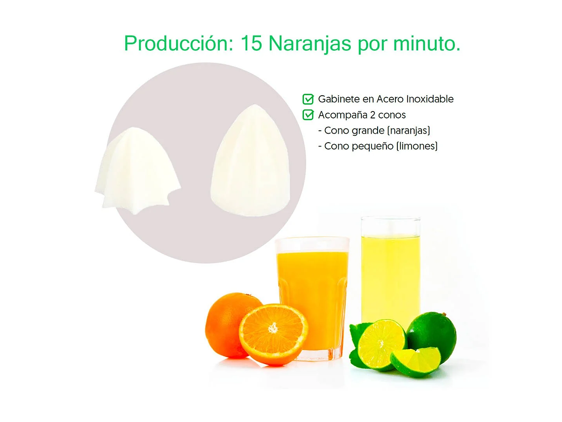 EXPRIMIDOR DE CITRICOS ALUMINIO SKYMSEN EX 6