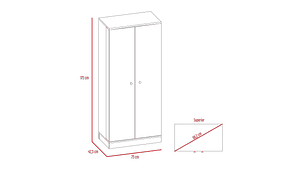 BAR ALTO EXTENSIBLE 18 BOTELLEROS FM-010O CAFÉ OSCURO